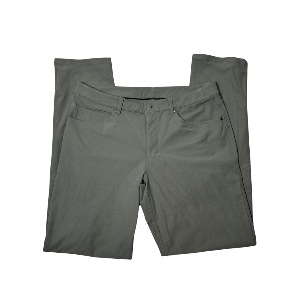 Lululemon ABC Classic Pant Men's Size 34 Green